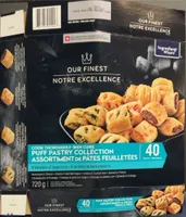 Assortiment de pâtes feuilletées