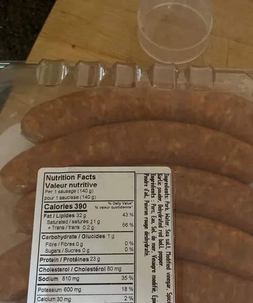Italian sausage