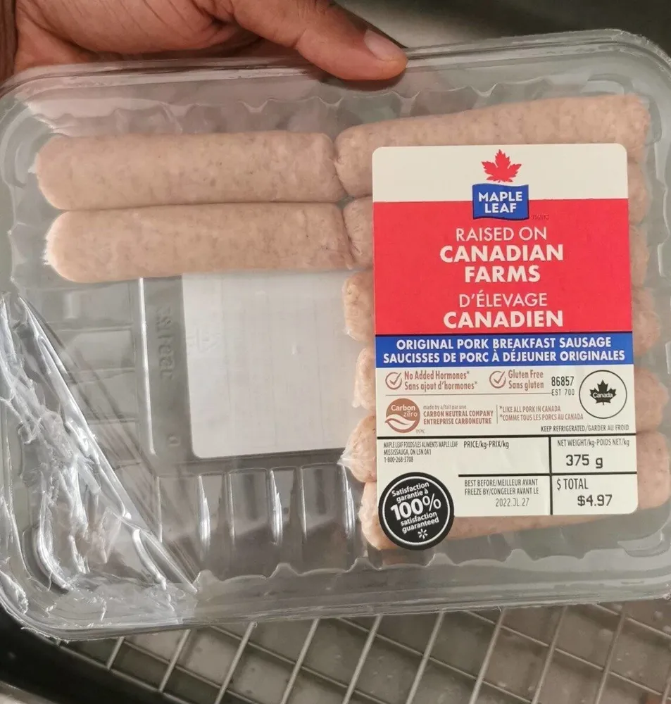 Original pork sausage