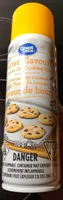 Aérosol de cuisson saveur de beurre