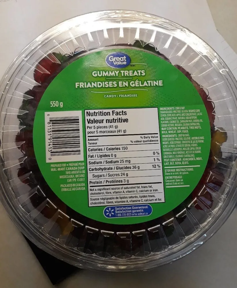 Gummy treats / Friandises en gélatine