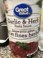 Sauce Pour Pâtes Ail et fines herbes