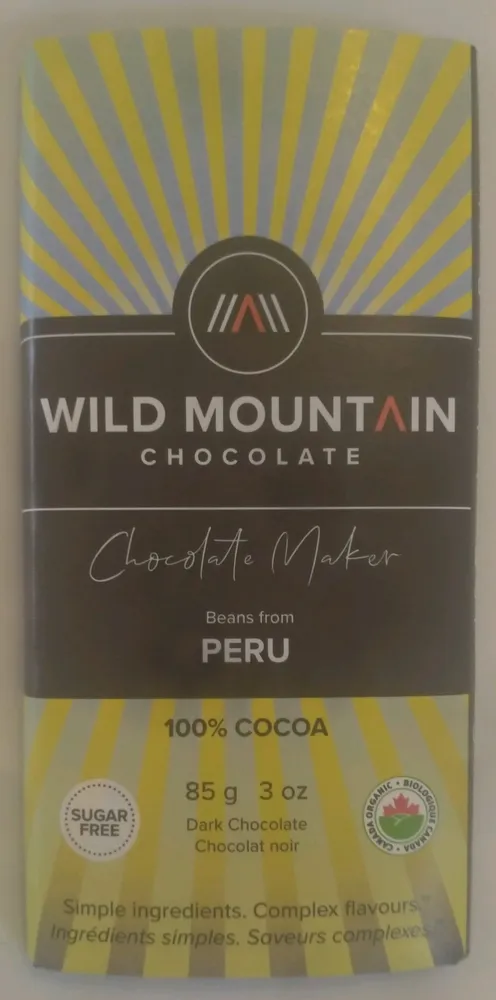 100 % Cocoa Dark Chocolate