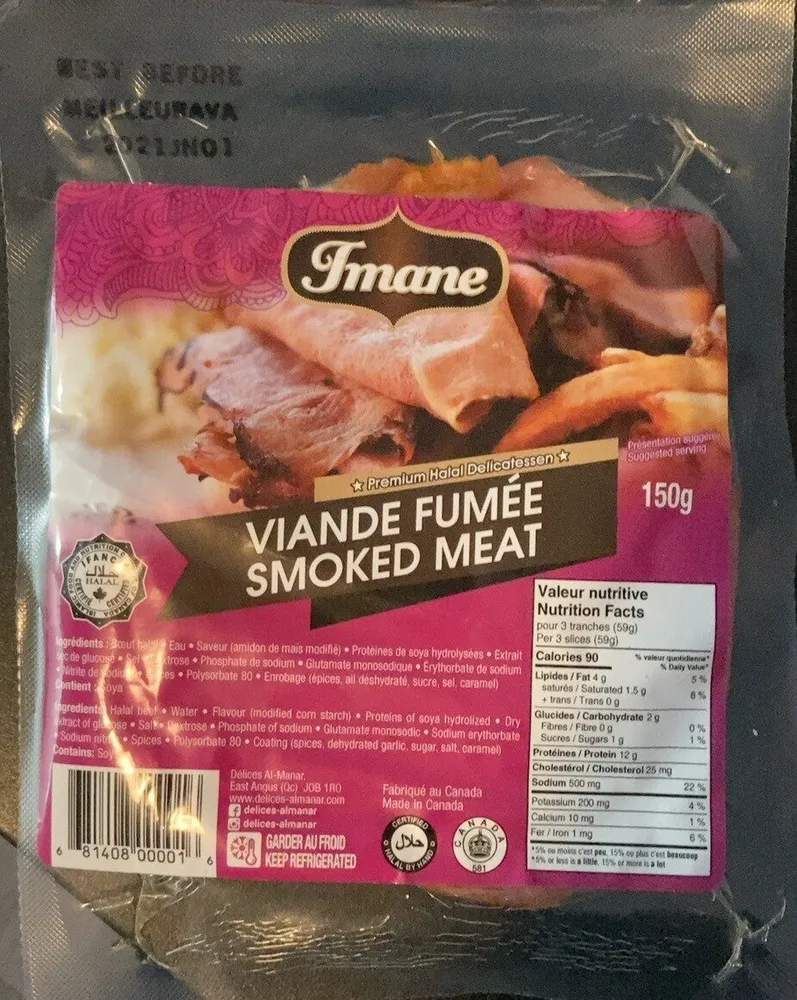 Viande fumée