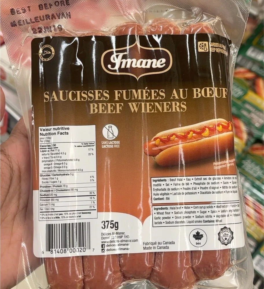 Beef wieners