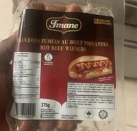 Saucisses fumées au boeuf piquantes