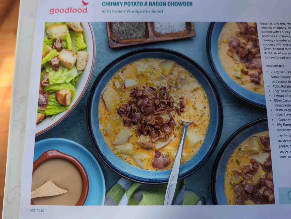 Chunky Potato and Bacon Chowder