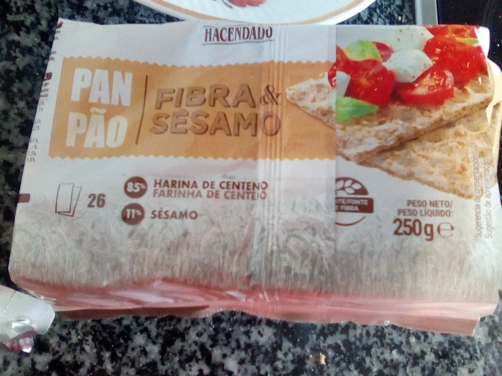 Pan fibra & sesamo