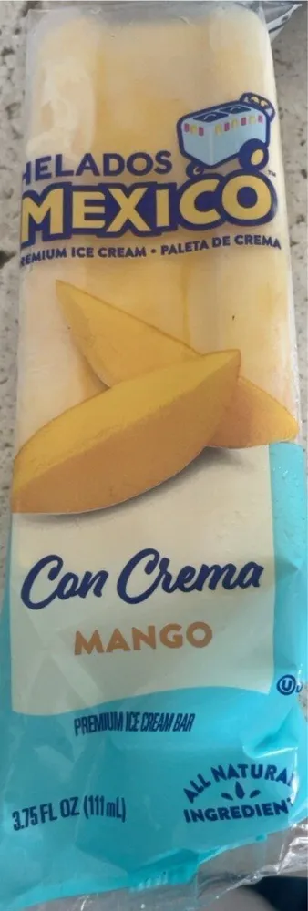 Con Crema Mango Premium Ice Cream Bar