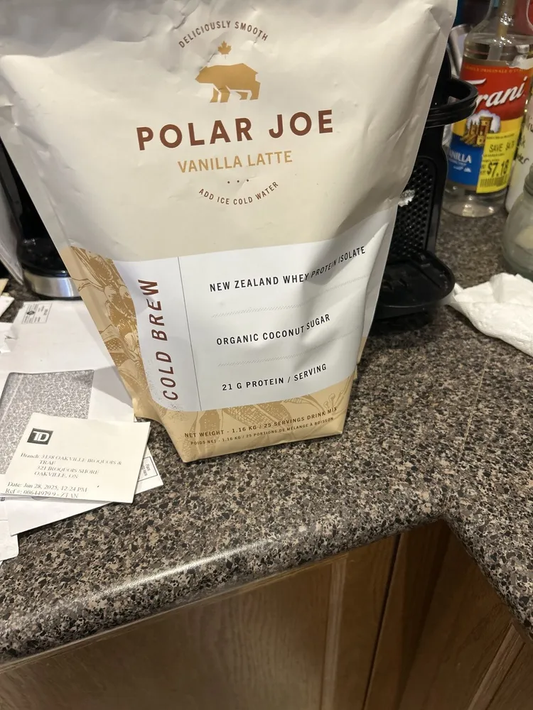 Vanilla Late Cold Brew New Zealand Whey Protein Isolate