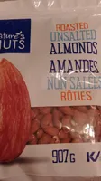 Amandes rôties non salées