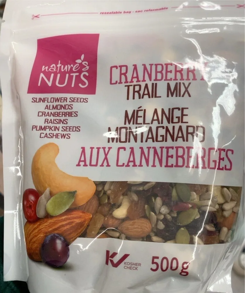 Cranberry Trail Mix