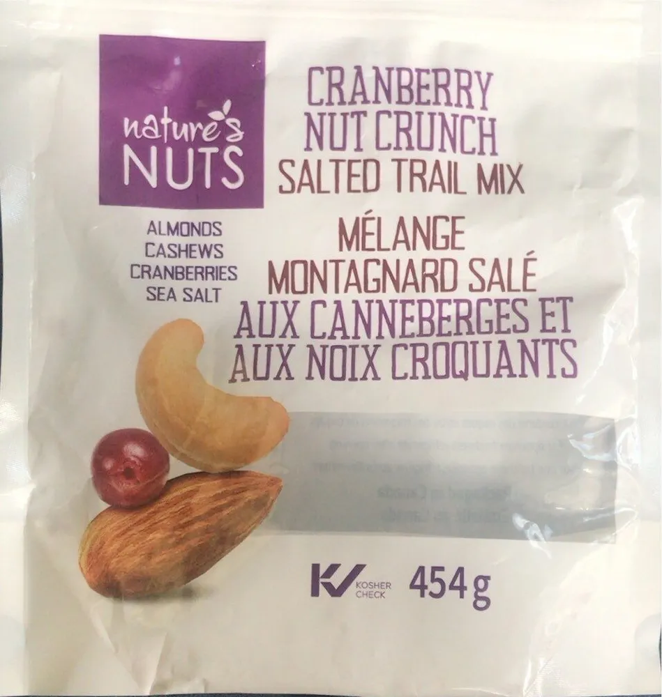 Cranberry Nut Crunch Salted Trail Mix