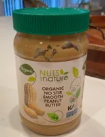 Organic No Stir Smooth Peanut Butter