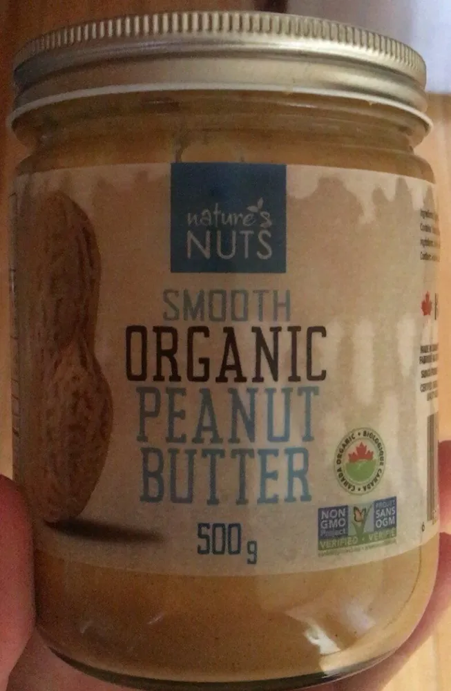 Organic Peanut Butter, Smooth