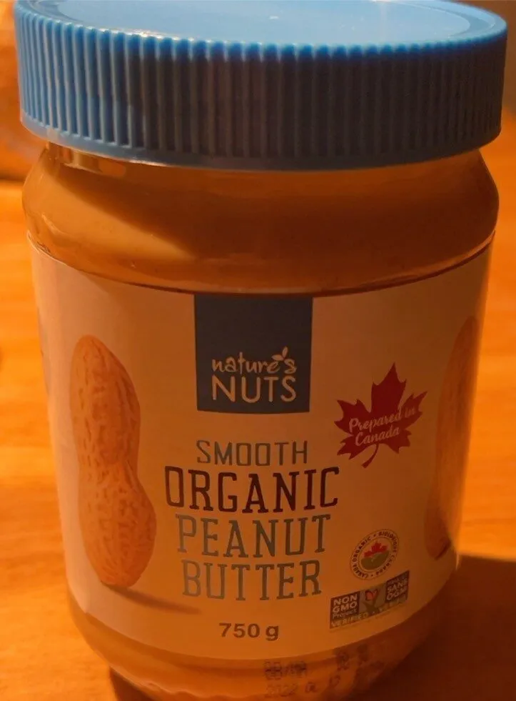 Organic Peanut Butter, Smooth