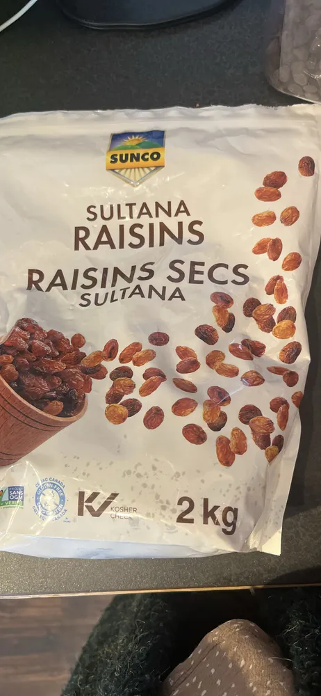 Sultana Raisins