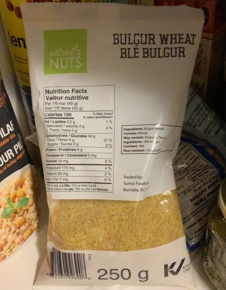 Bulgur wheat