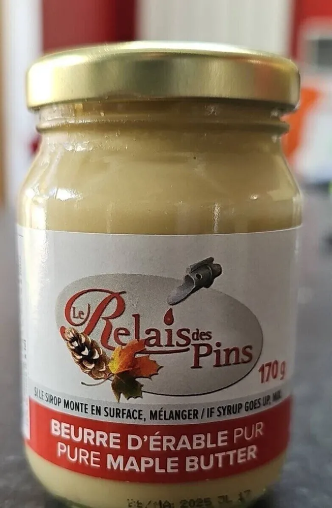 Beurre d'érable pur