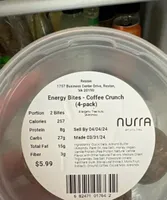 Energy bites