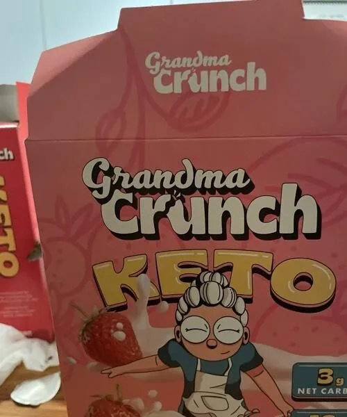 Céréales keto saveur fraise