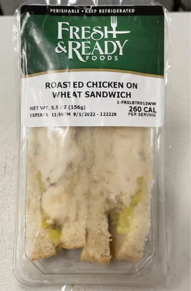 ROASTED CHICKEN ON WHEAT SANDWICH