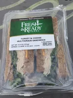 TURKEY & CHEESE MULTIGRAIN SANDWICH