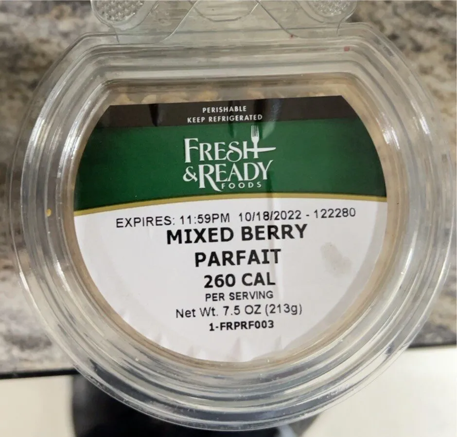 Mixed Berry Parfait