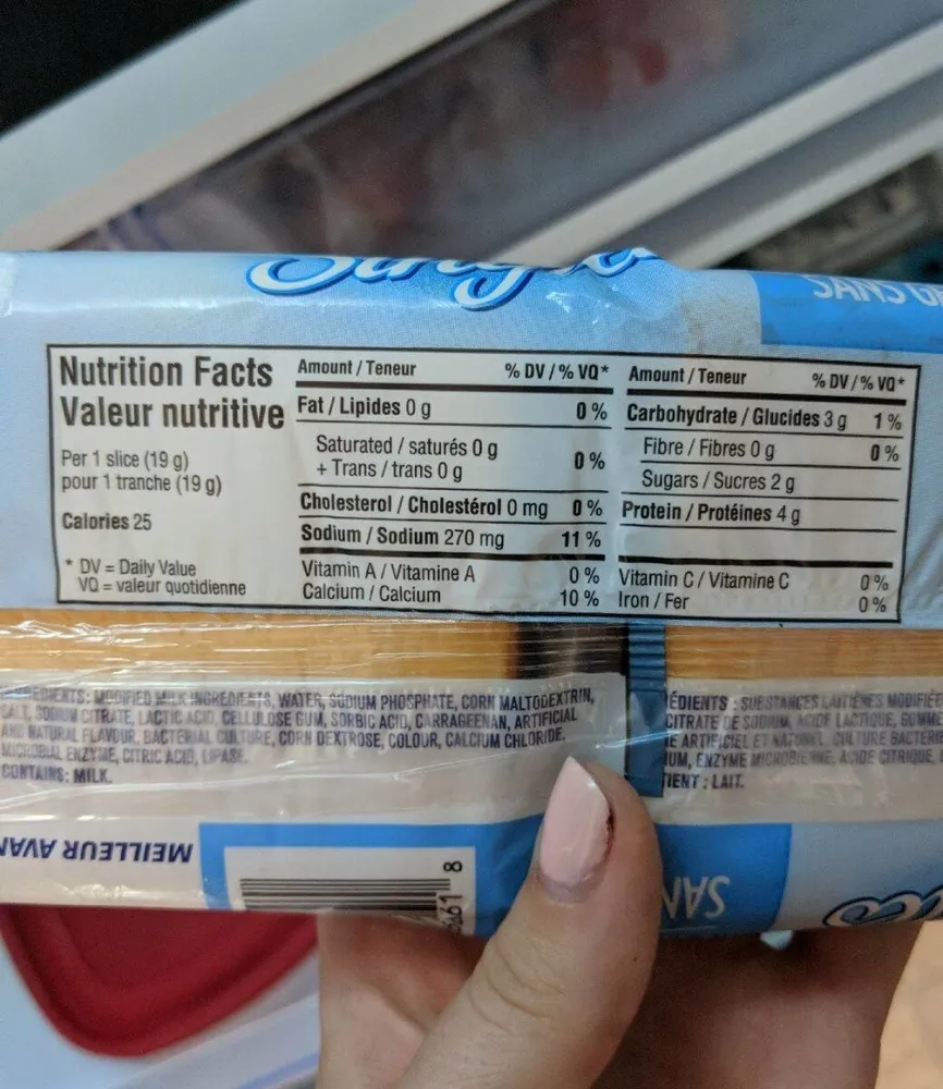 Singles Kraft fat free