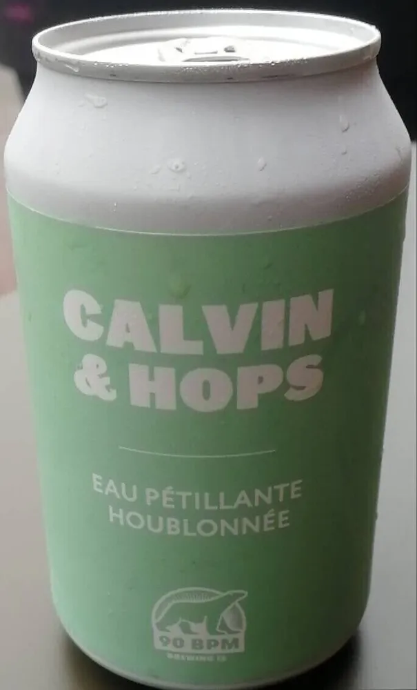 Eau pétillante houblonnée