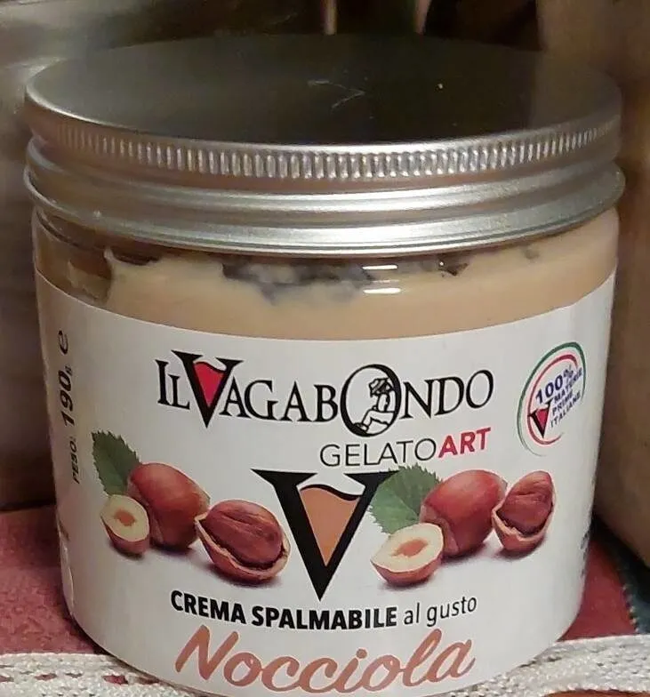 crema spalmabile al gusto nocciola