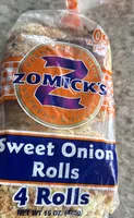 Sweet onion rolls