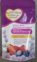 Bouchées au yourgourt mélange de petits fruits
