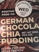 German Chocolate Chia Pudding