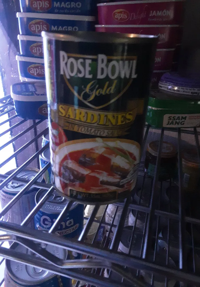 Rose bowl sardines