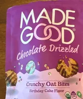 Crunchy Oat Bites Birthday Cake