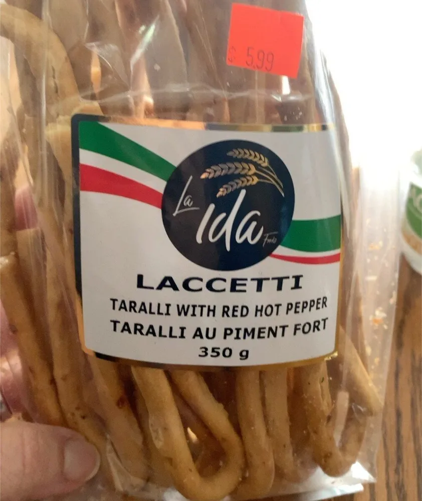 Laccetti Taralli with Red Hot Pepper