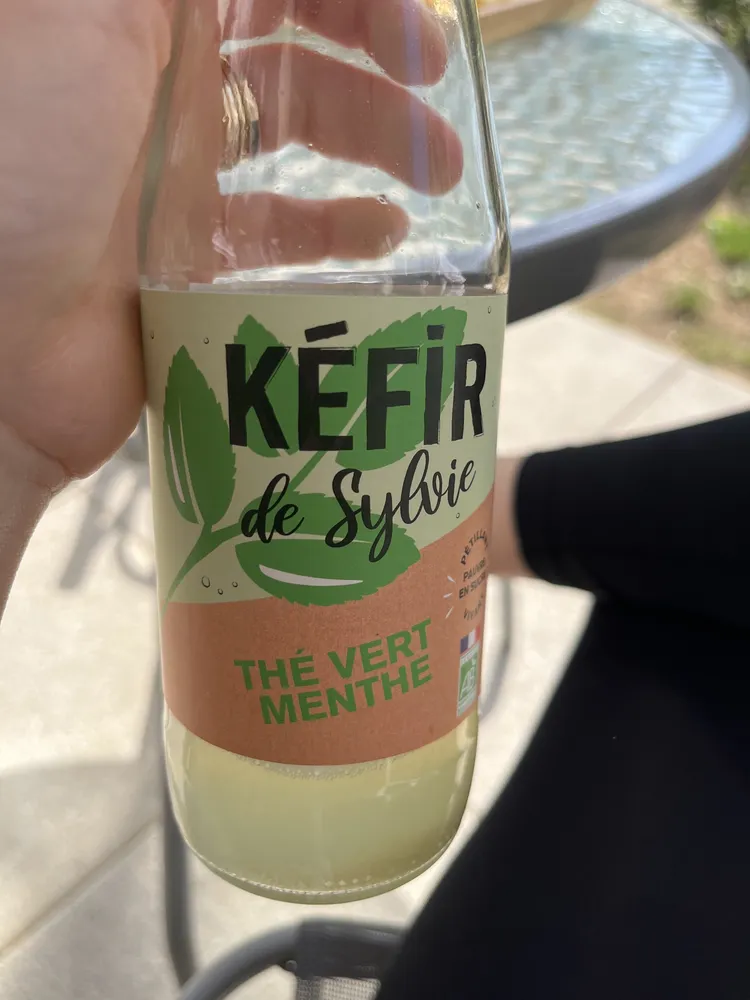 Kéfir de fruits Thé vert menthe
