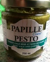 Papille pesto baby kale and cashew