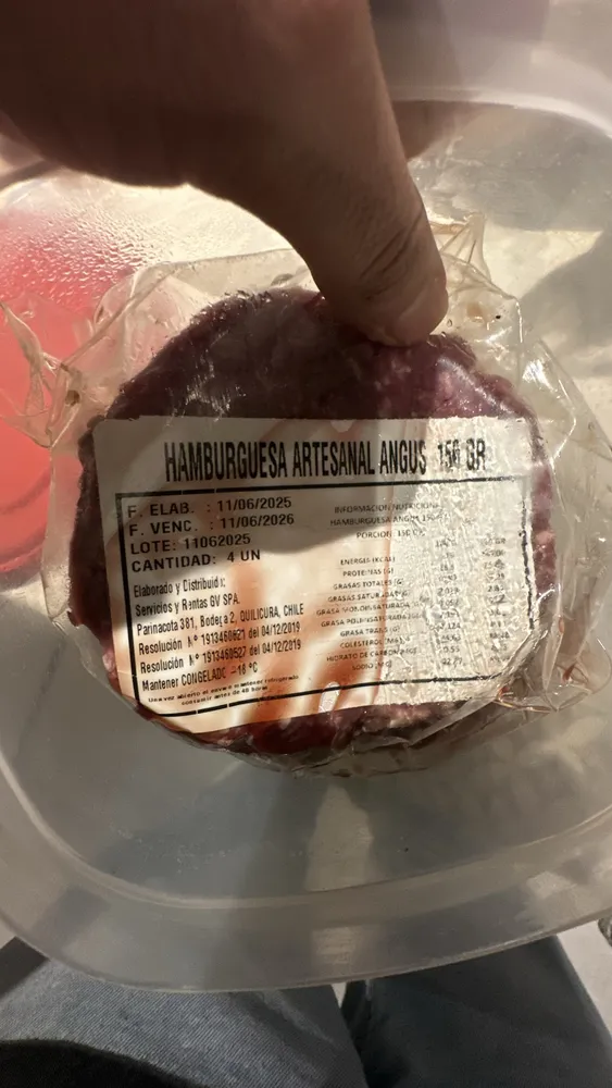 HAMBURGUESA ARTESANAL ANGUS