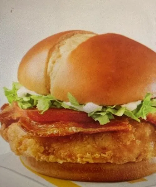 Bacon deluxe McCrispy