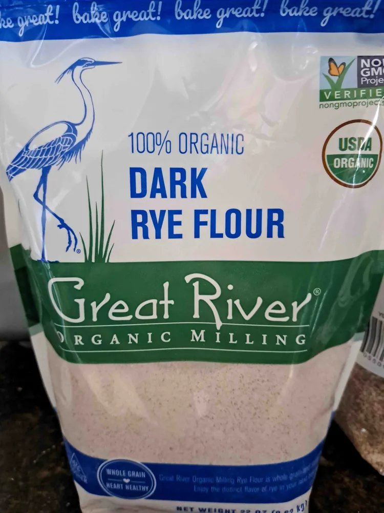 Organic Dark Rye Flour