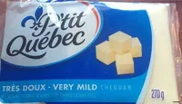 Fromage cheddar très doux