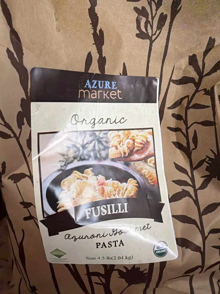 Fusilli Azuroni Gourmet Pasta, Organic