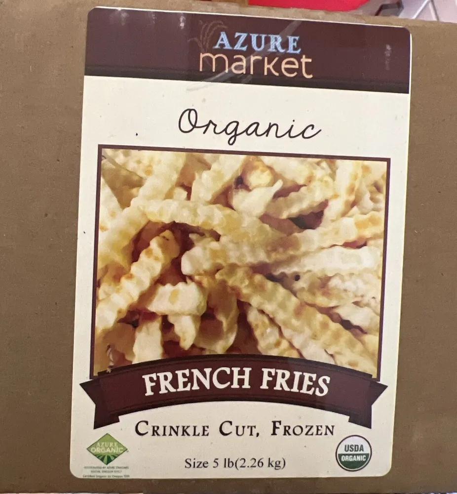 Organic Crinkle Cut French Fries