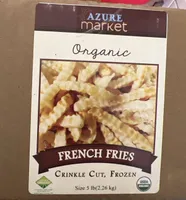 Organic Crinkle Cut French Fries