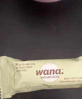 Barre protéinée chocolat blanc pistache