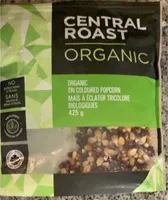 organic tricolored popcorn