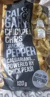 Chickpea Chips Cracked Pepper