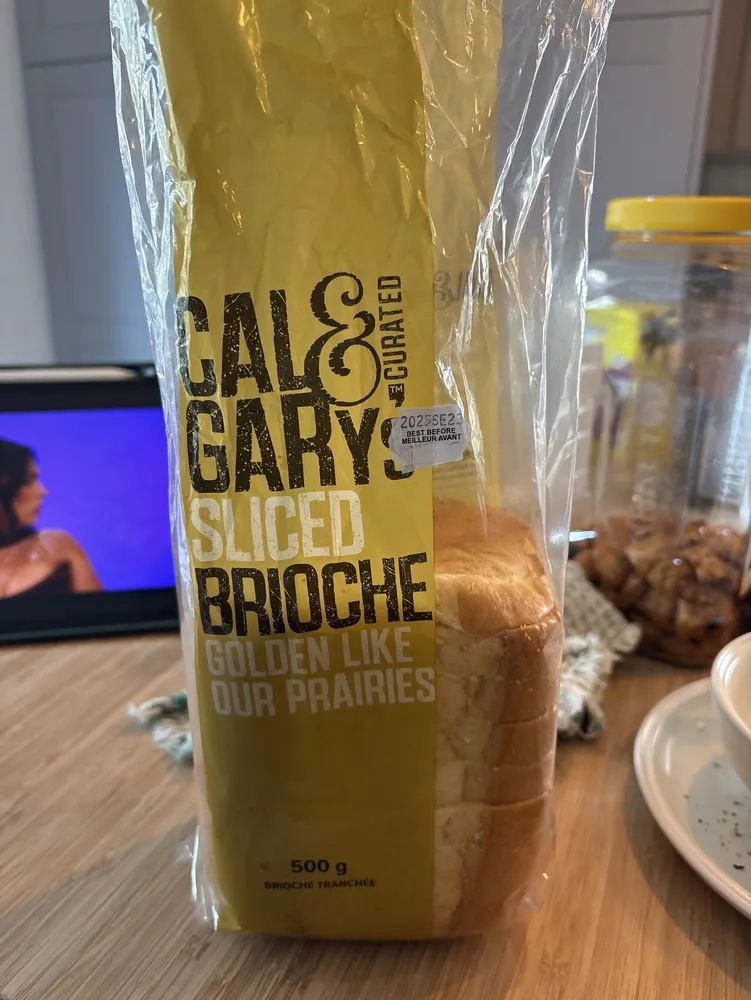 Sliced Brioche